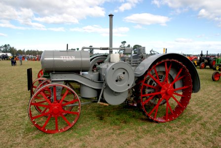 Titan tractor. photo