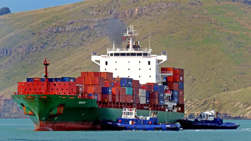 Mozart. Container Ship. photo