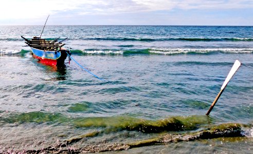 Beach scene. Philippines.