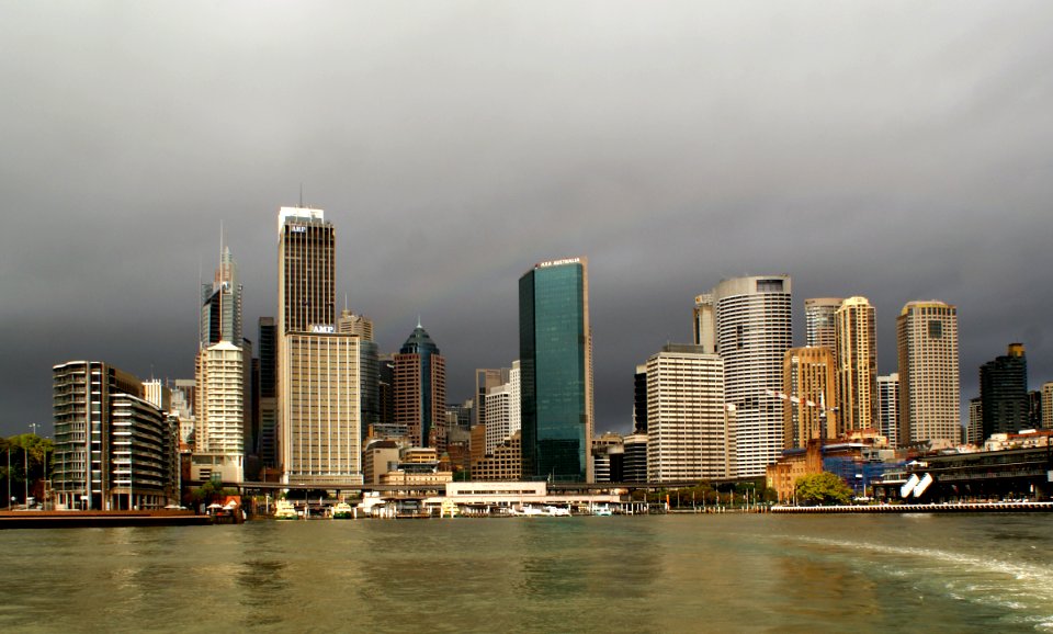 Leaving Circular Quay. Sydney.
