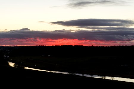 Fiery Sunset