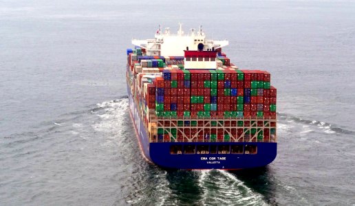CMA CGM TAGE.Container ship. photo