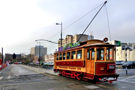 Tram 11: 'The Boxcar' Christchurch.
