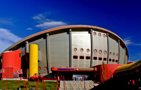 Saddledome Calgary Alberta. photo