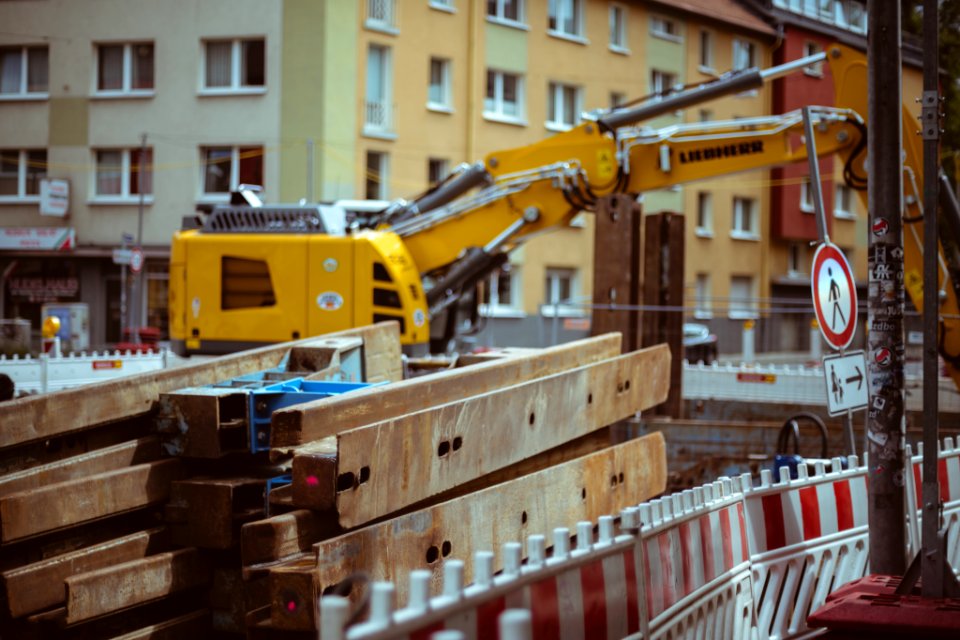 Baustelle Hattinger Straße