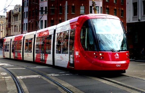 Light rail in Sydney photo