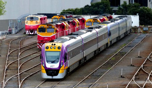 V/ Line Depot Melbourne. photo