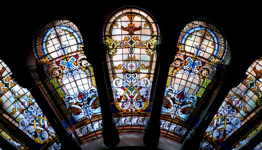 Windows QVB Sydney Aust.