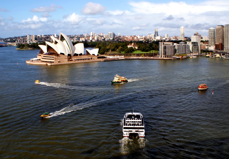 On the Harbour. Sydney.