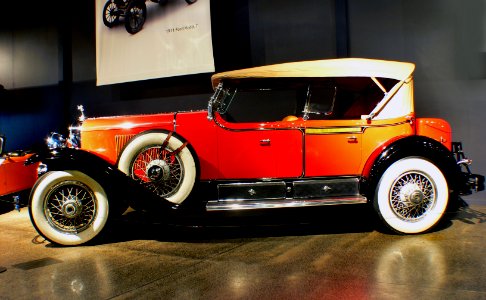 Caddillac Dual Cowl Phaeton 1929 341cu in