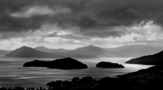 Approaching Storm.Marlborough Sounds. NZ