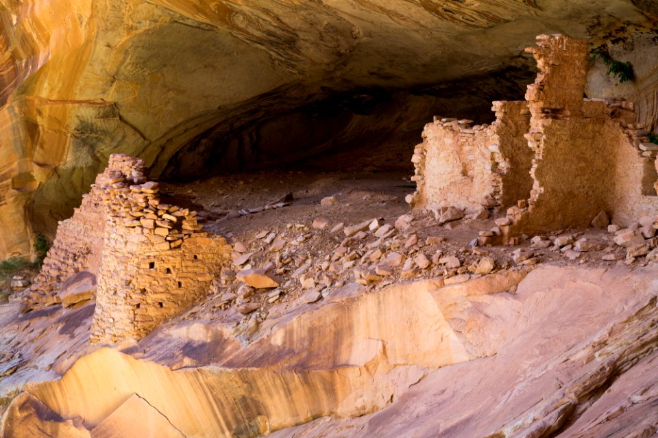 Close-up of cave mouth