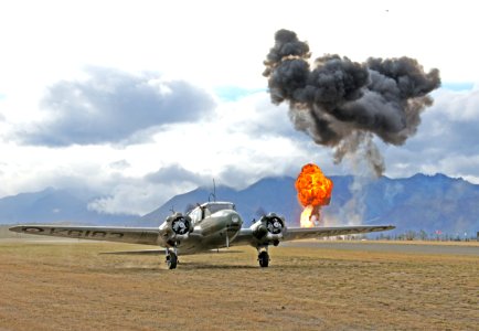 Avro Anson. Warbirds display. photo