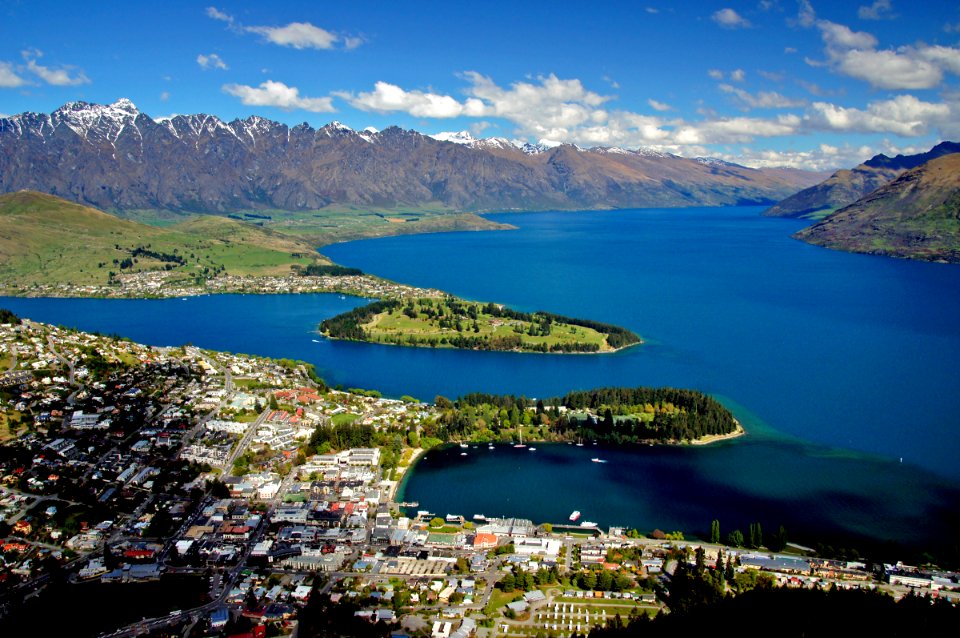 Lake Wakatipu Queenstown.