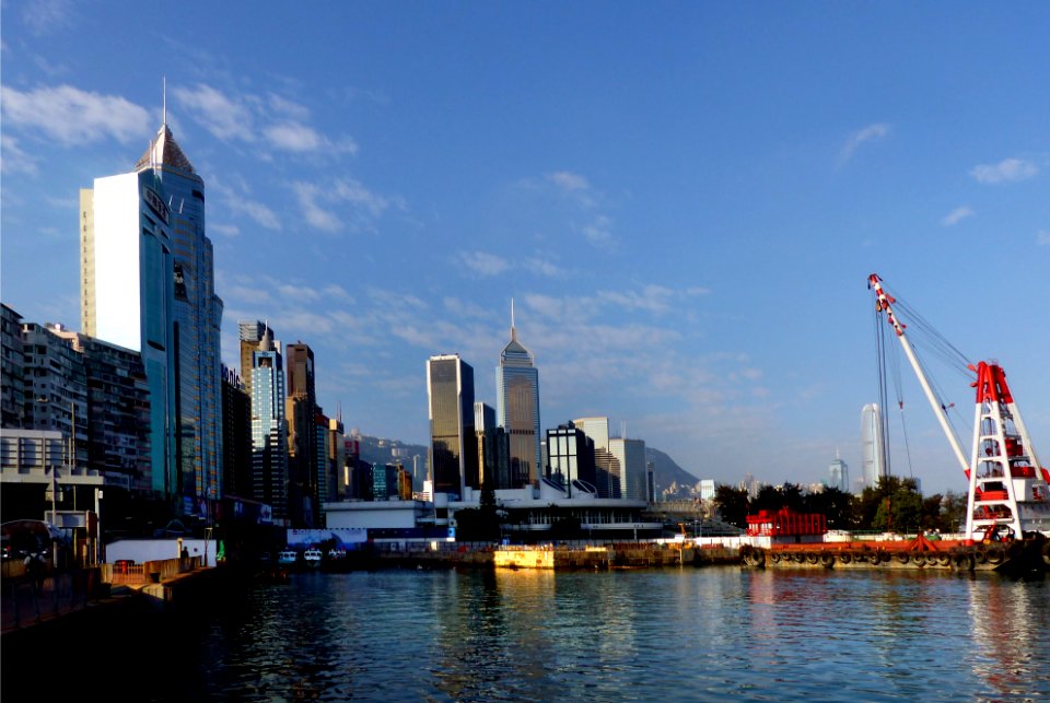 Hong Kong waterfront..