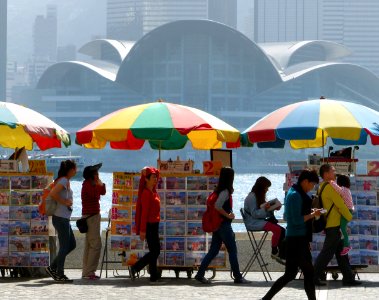 Vendors.Tsim Sha Tsui. HK photo