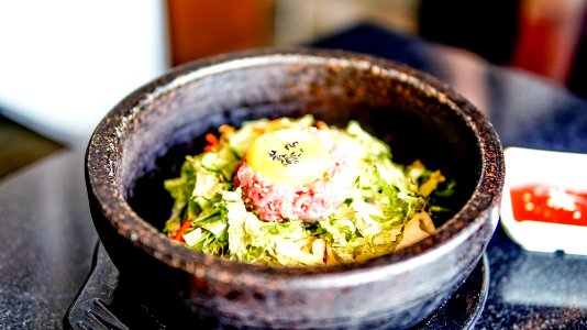 ข้าวยำเกาหลี เมนูอร่อยร้าน DooRae Korean Restaurant