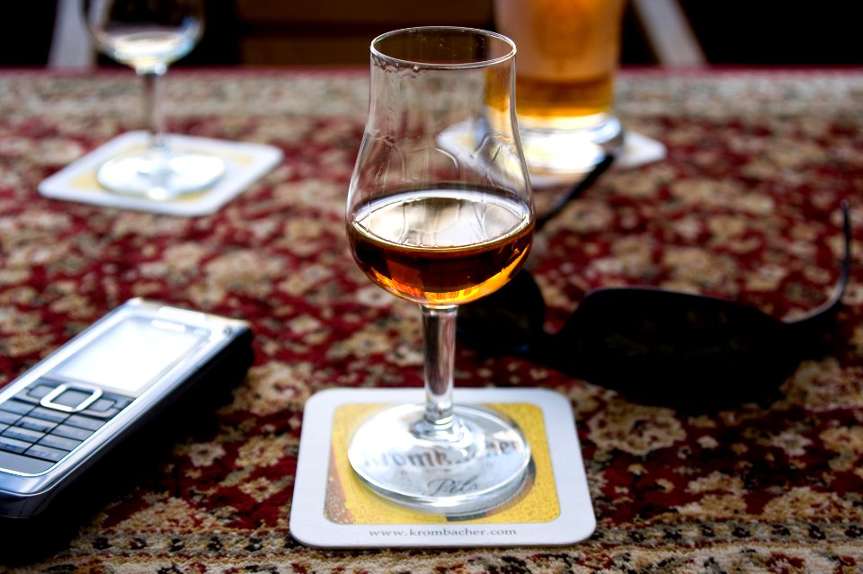 An after work whisky