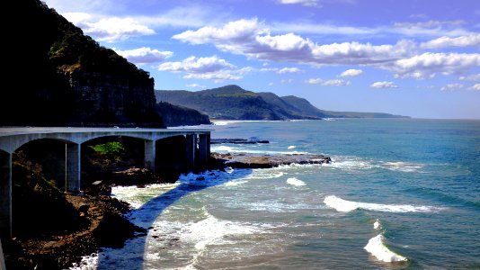 The Sea Cliff Bridge. NSW Aust. photo