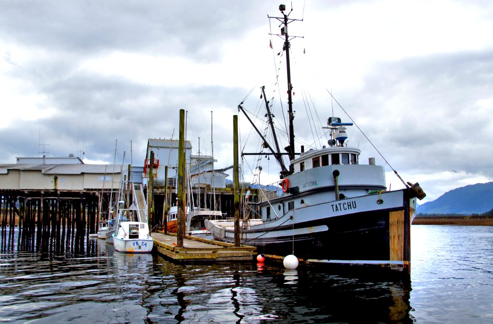 Fishing Boats.Hoonah. Alaska.