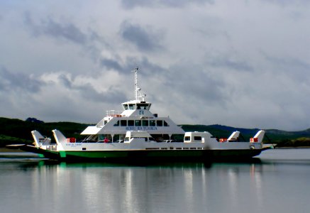 MV Kohu Ra Tuarua. Hokianga Harbour. NZ photo