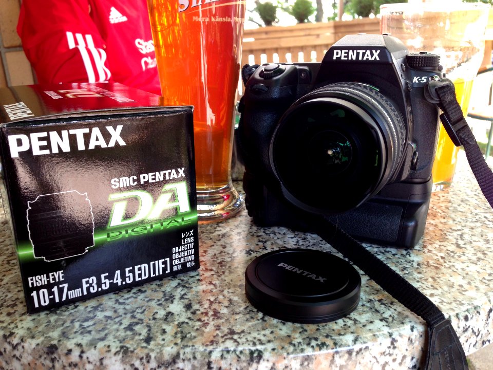 Latest aquisition, Pentax DA 10-17.