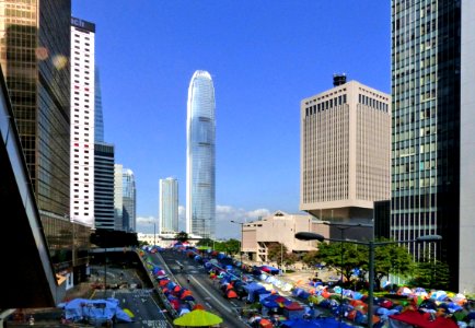 Occupy Hong Kong. Student Protest.