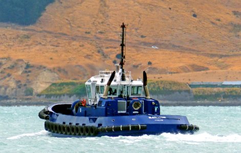 Tug Blackadder. Lyttelton photo