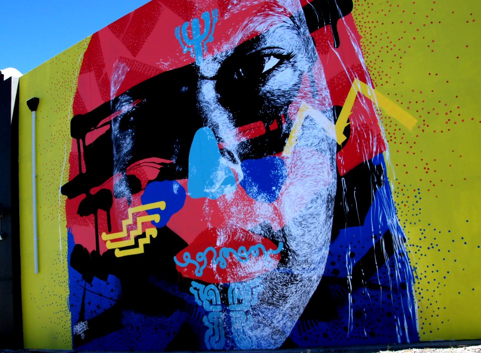 Evolving Faces,Artist "Askew One"