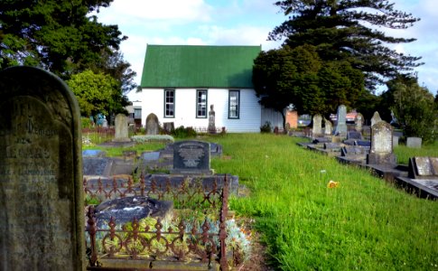 Mangere Presbyterian Church and Graveyard. photo