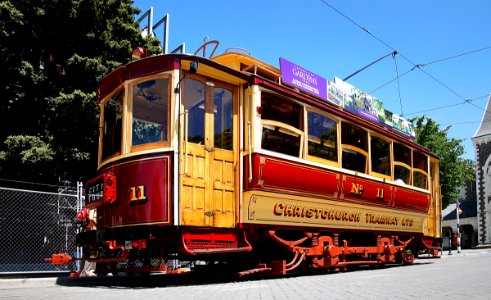 Christchurch Tram. No 11.
