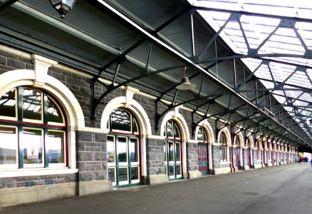 The Platform Dunedin Railway Station. photo