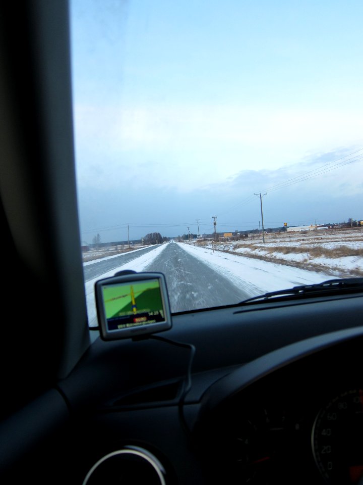 The road to Larsmo