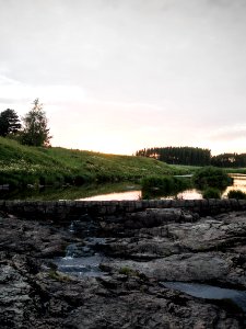 Sunset at Nautenlankoski