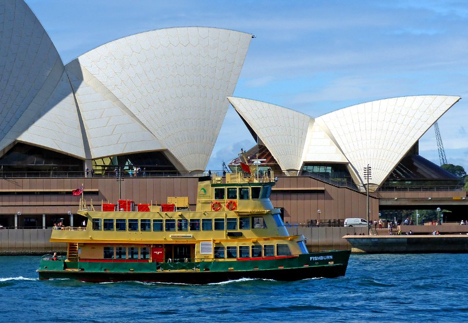 MV Fishburn. Sydney Ferries.