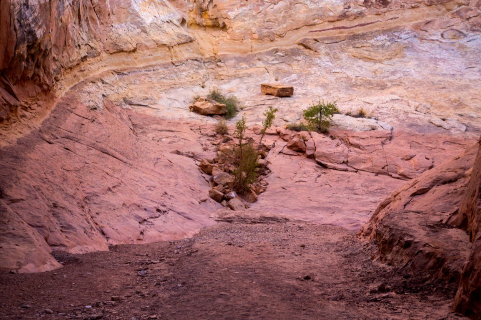 Little Wildhorse and Bell Canyons