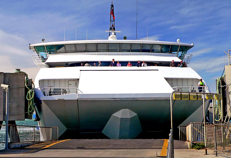 Queenscliff-Sorrento Ferry. Vic Aust.