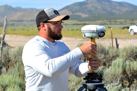 BLM Utah Cadastral Survey Team conducts resurvey of an 1872 General Land Office Survey in the West Desert District