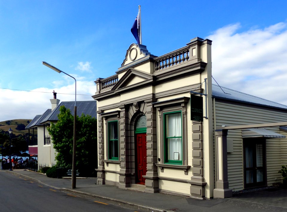 Old Shipping Office Akaroa.