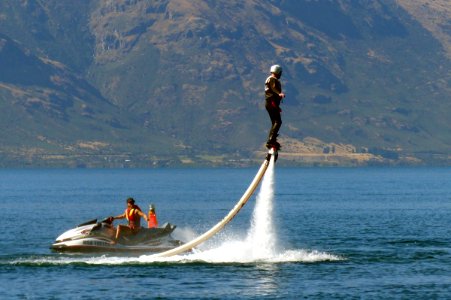 What will they think of next....Flyboard. photo