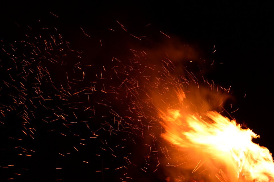 Fire background heat hot