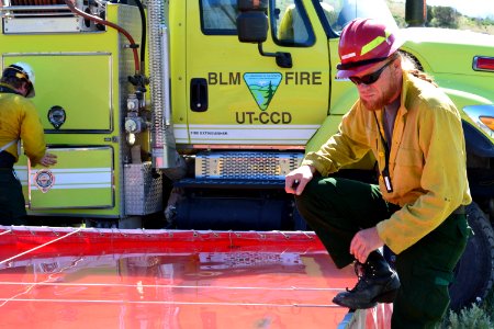 BLM Utah hosts annual Wildland Engine Operators Training at Camp Williams, Utah