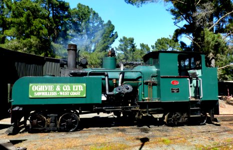 The Heisler locomotive photo