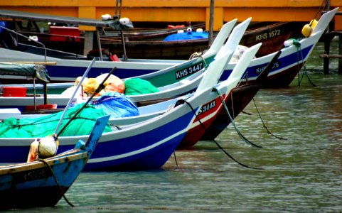 Fishing boats. Langkawi. photo