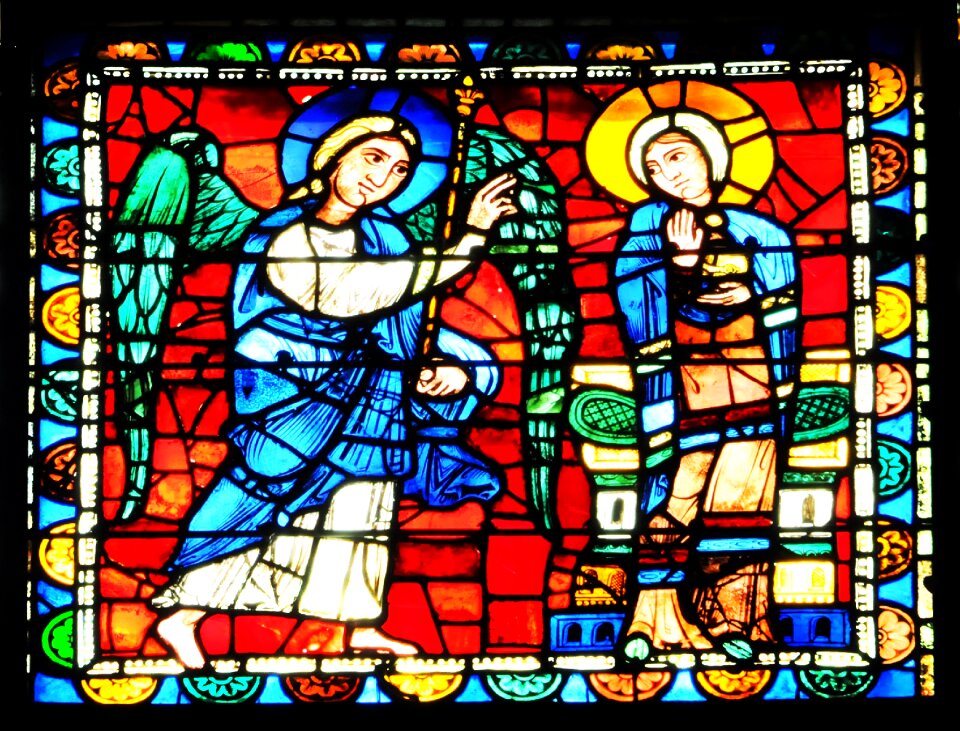 Glass color catholic