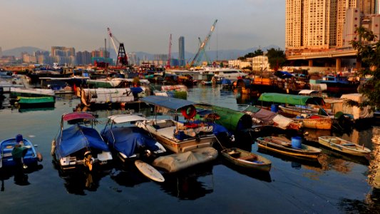 Causeway Bay Typhoon Shelter. FZ200 photo