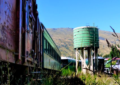 Water tower.Kingston.Otago. photo