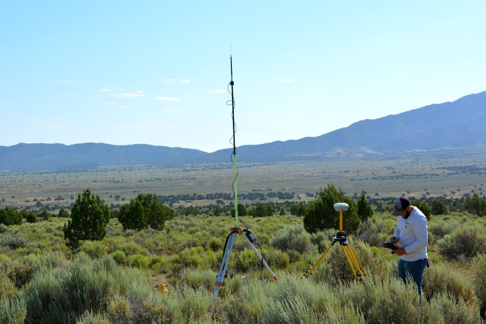 BLM Utah Cadastral Survey Team conducts resurvey of an 1872 General Land Office Survey in the West Desert District
