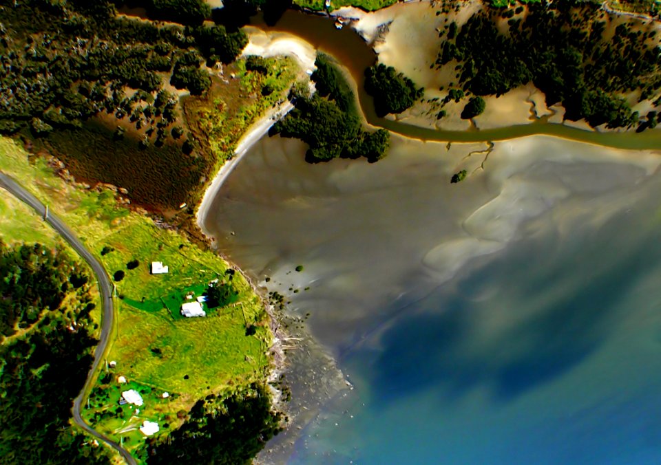 The Hokianga Harbour. Northland NZ