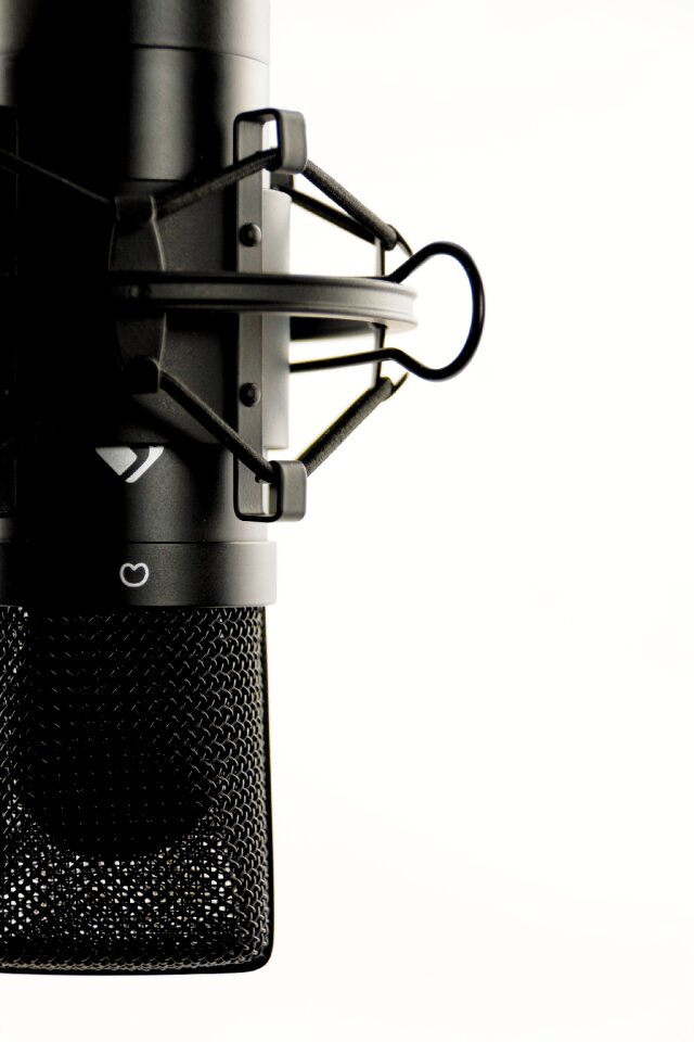 Audio recording sound studio